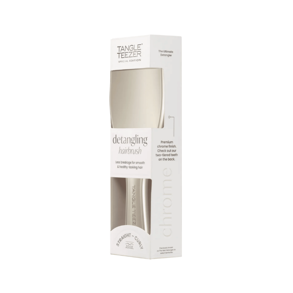 Гребінець для волосся - Tangle Teezer The Ultimate Detangler Chrome Neo Gold фото 3