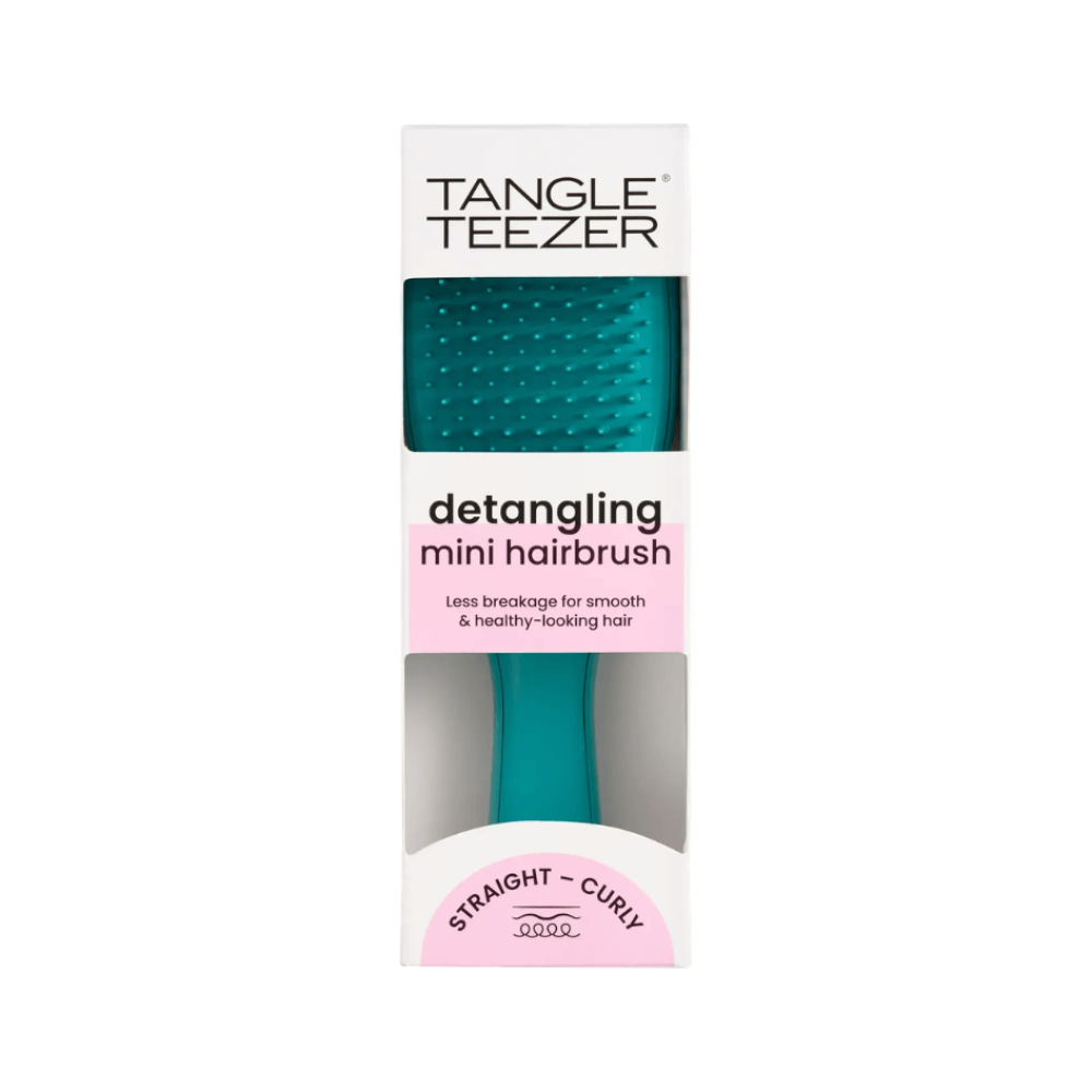 Расческа для волос - Tangle Teezer The Ultimate Detangler Mini Transformative Teal фото 4