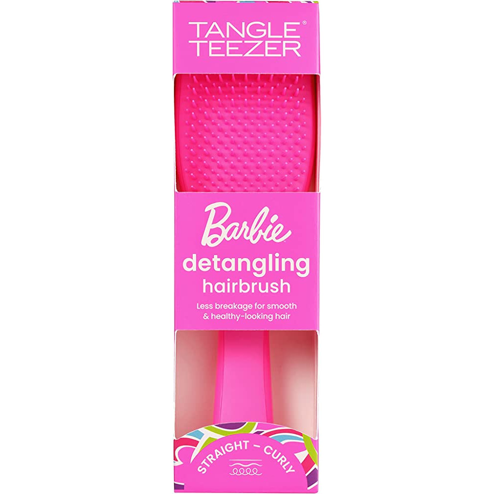 Щётка для волос (большая) - Tangle Teezer & Barbie The Wet Detangler Pink фото