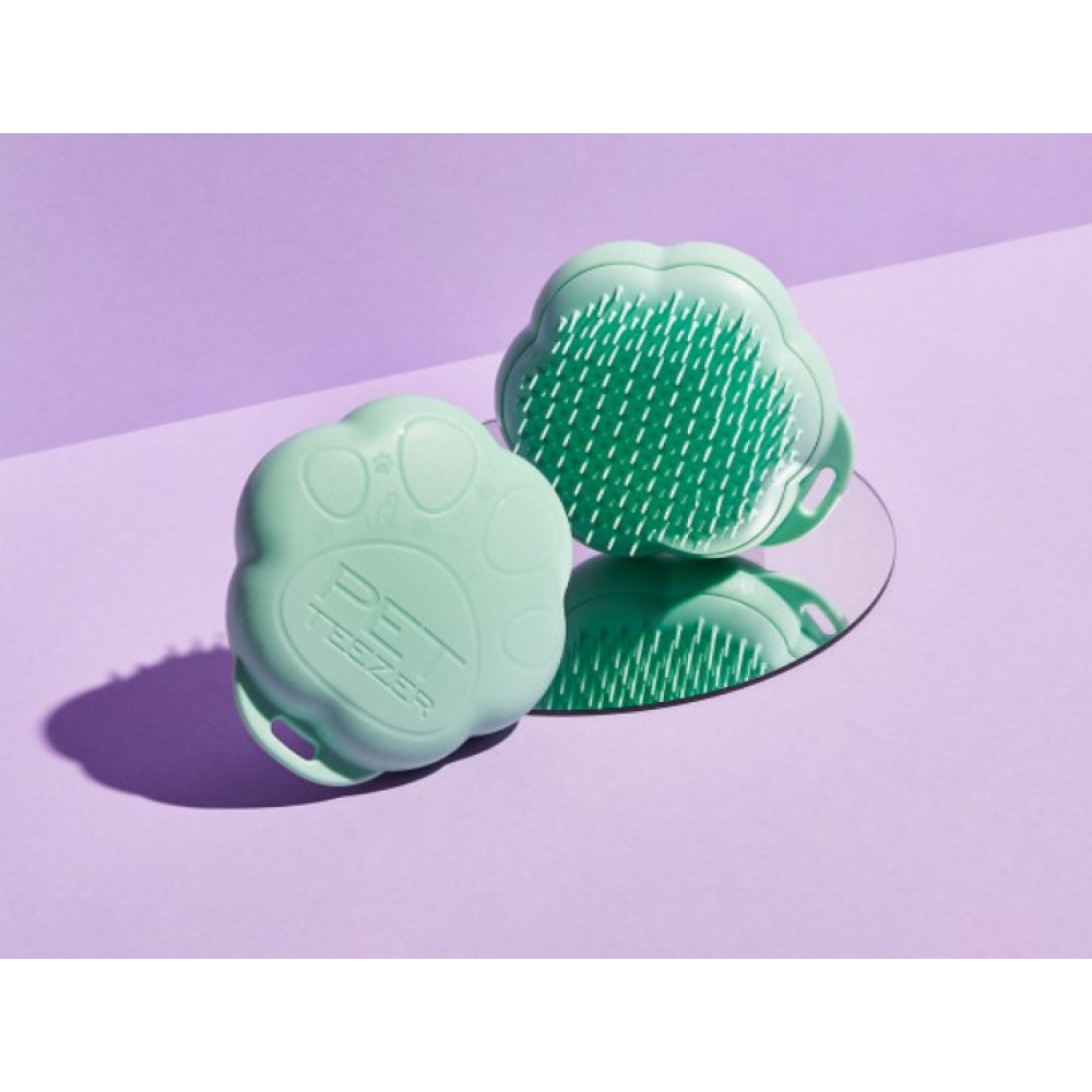 Щетка для вычесывания кота - Tangle Teezer Pet Teezer Cat Grooming Green фото 5
