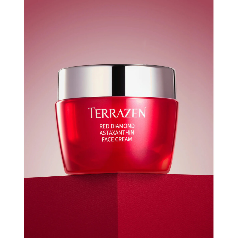 Крем с астаксантином - Terrazen Red Diamond Astaxanthin Face Cream фото 5