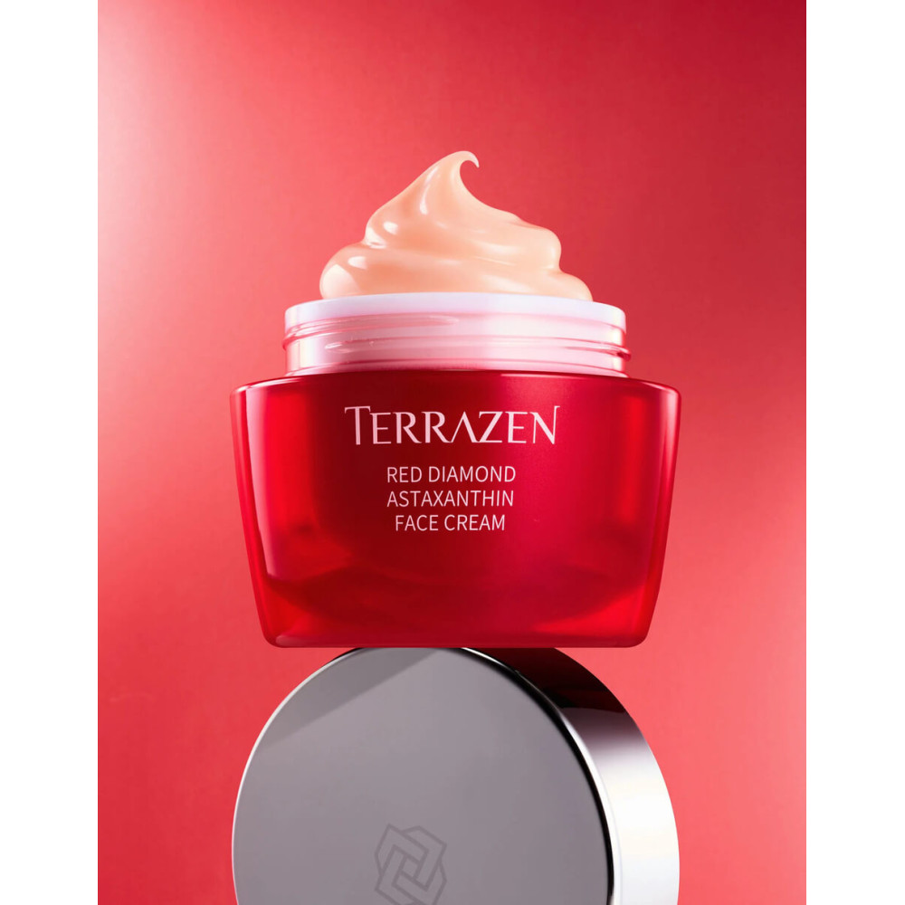 Крем с астаксантином - Terrazen Red Diamond Astaxanthin Face Cream фото 3