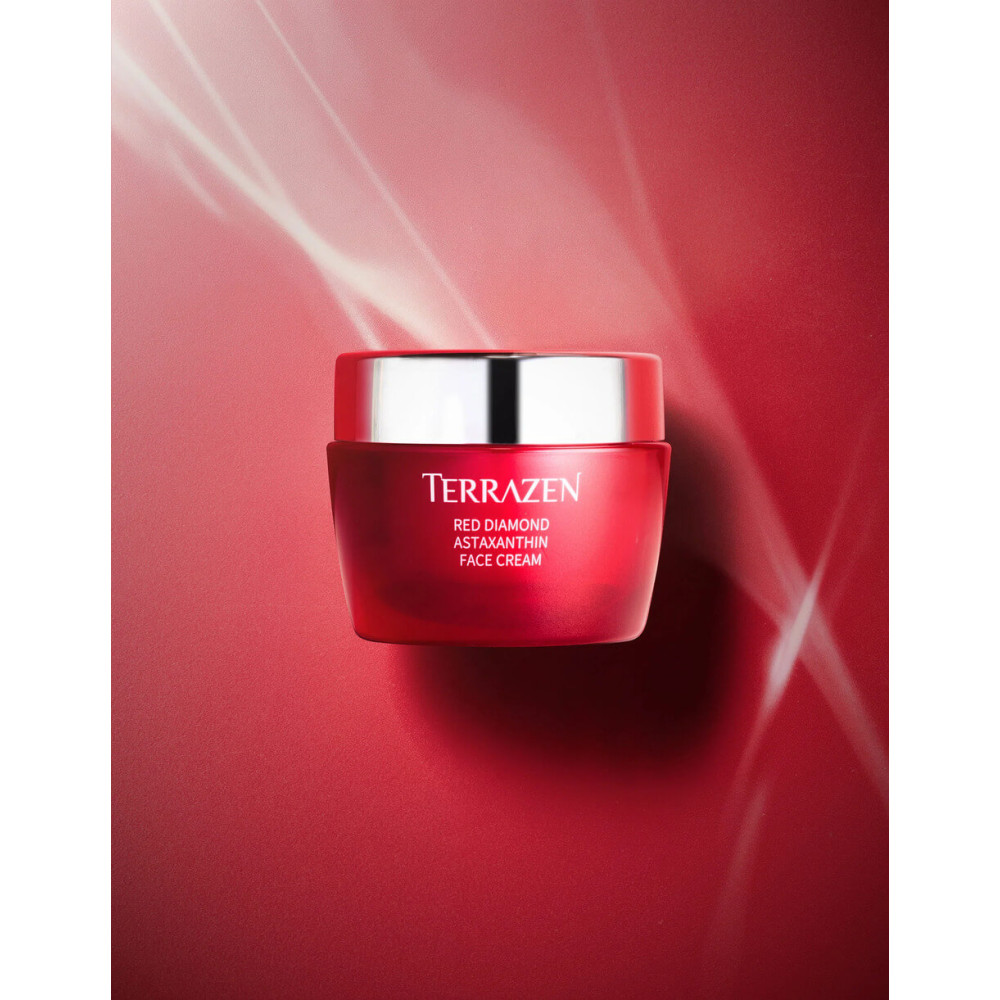 Крем с астаксантином - Terrazen Red Diamond Astaxanthin Face Cream фото 2