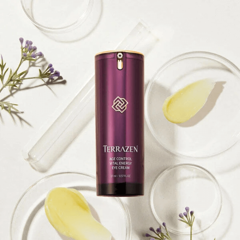 Омолоджуючий крем з природним комплексом проти зморшок навколо очей - Terrazen Age Control Vital Energy Eye Cream фото 4