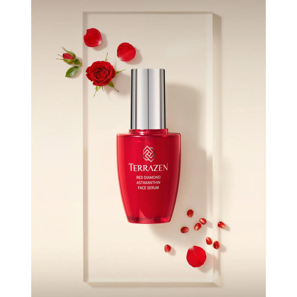 Сыворотка для лица с астаксантином - Terrazen Red Diamond Astaxanthin Face Serum фото 4