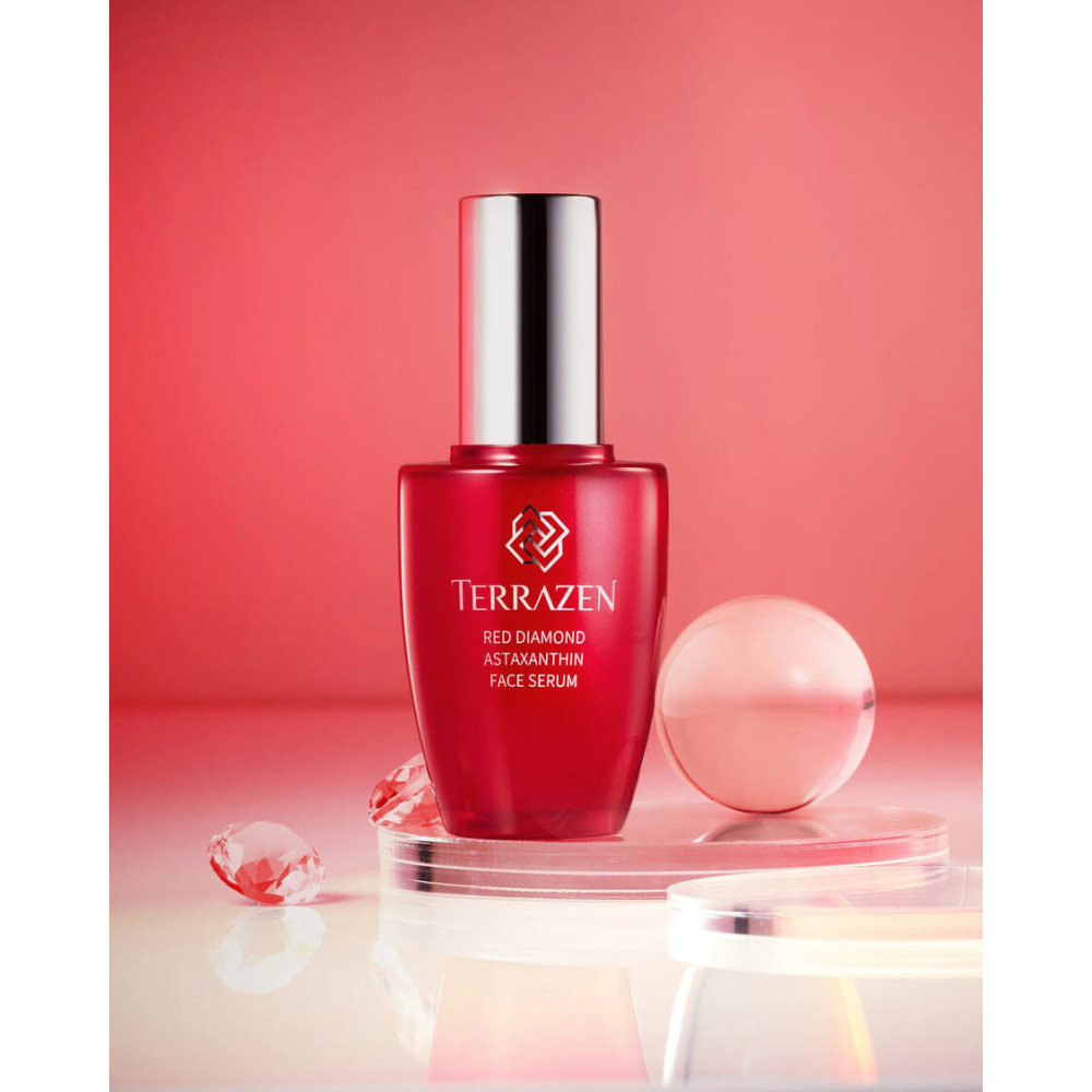 Сыворотка для лица с астаксантином - Terrazen Red Diamond Astaxanthin Face Serum фото 5