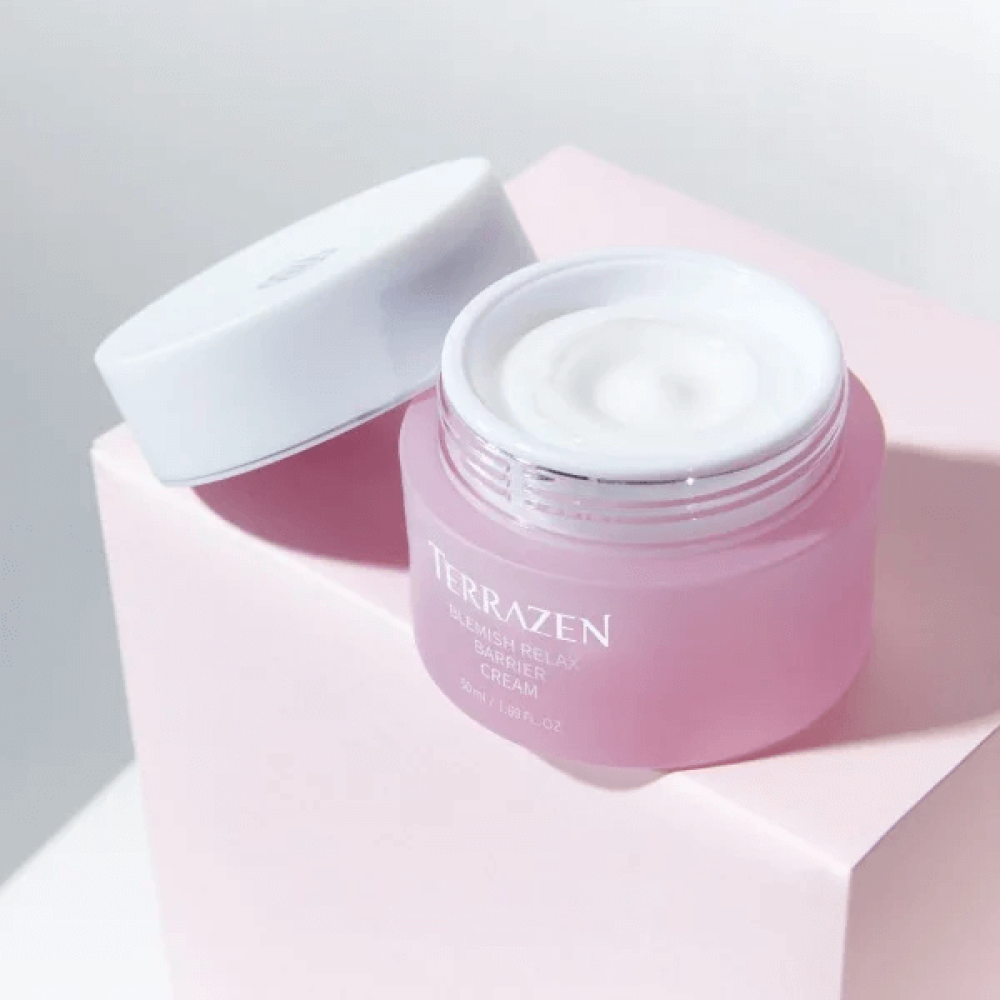 Защитный крем для чувствительной кожи - Terrazen Blemish Relax Barrier Cream фото 2