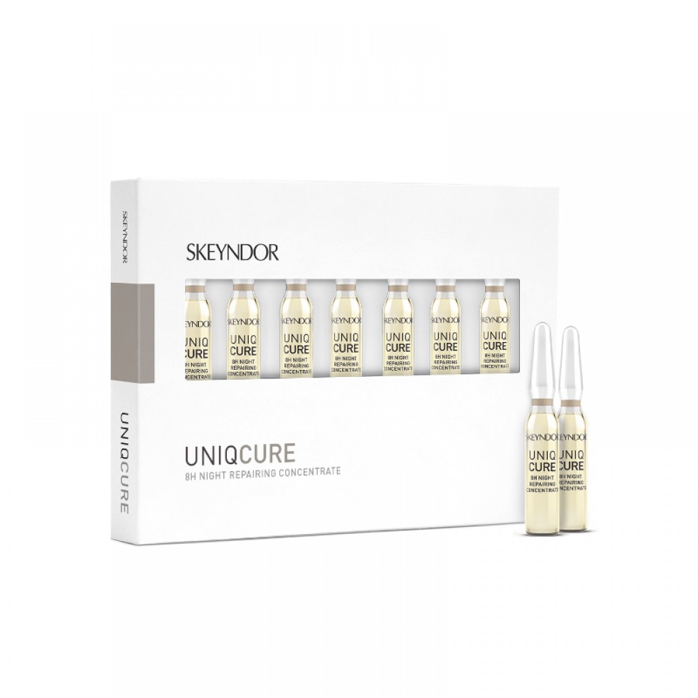  Активный восстанавливающий ночной концентрат 8 часов - Skeyndor Uniqcure Bh night repairing concentrate фото