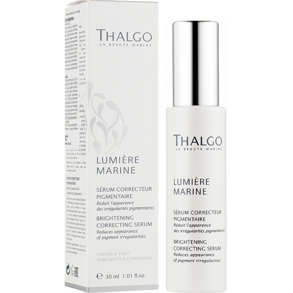 Осветляющая корректирующая сыворотка - Thalgo Lumiere Marine Brightening Correcting Serum фото
