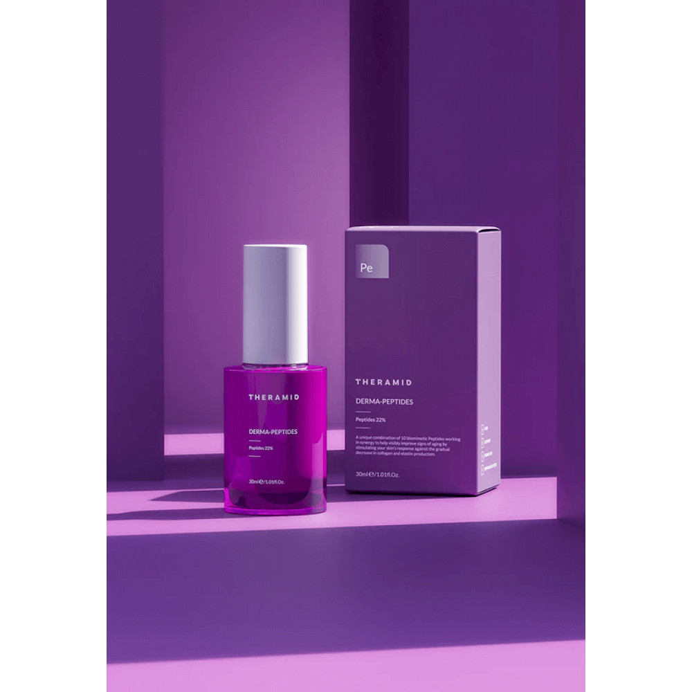 Мультипептидна сироватка для обличчя - Theramid Derma-Peptides фото 3