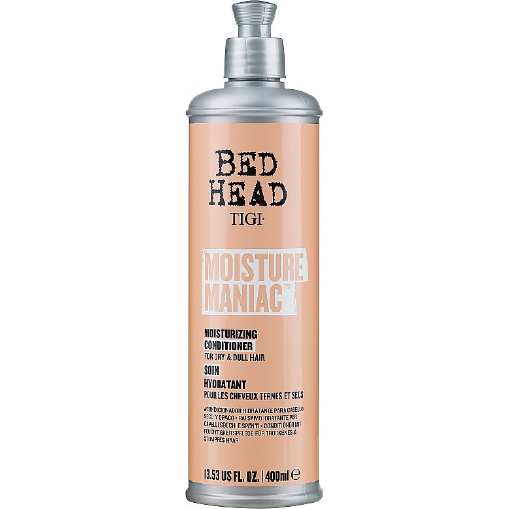 Безсульфатний кондиціонер для сухого волосся - Tigi Bed Head Moisture Maniac Moisturizing Conditioner фото