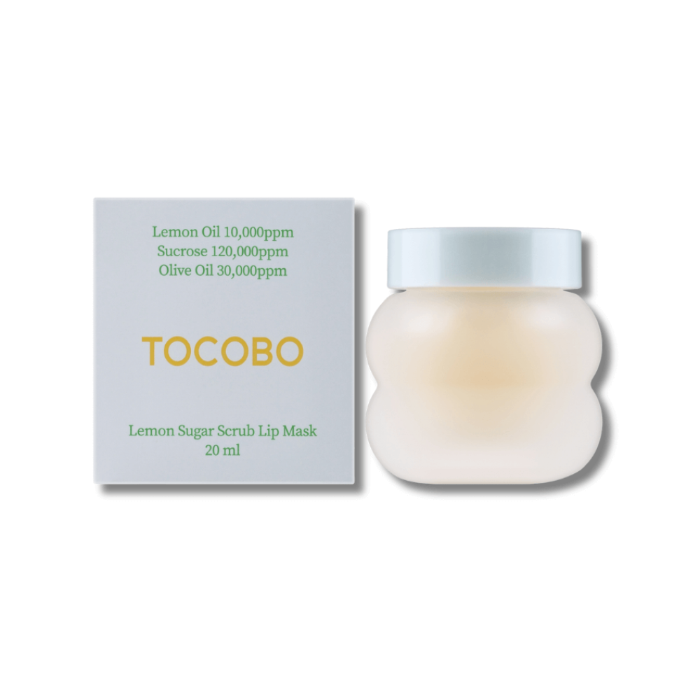 Сахарная скраб-маска для губ с лимоном - Tocobo Lemon Sugar Scrub Lip Mask фото