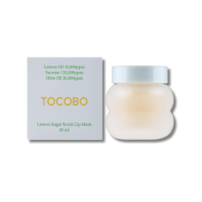 Сахарная скраб-маска для губ с лимоном - Tocobo Lemon Sugar Scrub Lip Mask 