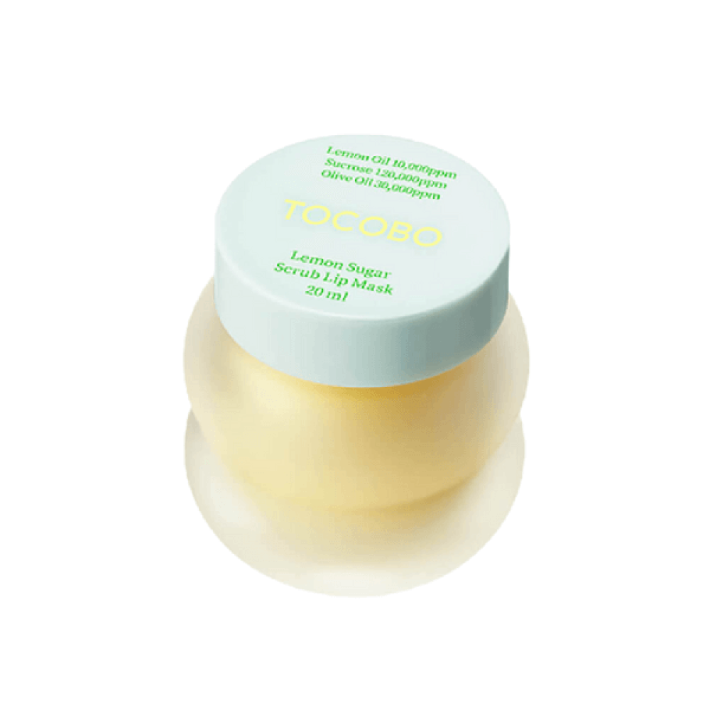 Сахарная скраб-маска для губ с лимоном - Tocobo Lemon Sugar Scrub Lip Mask фото 3