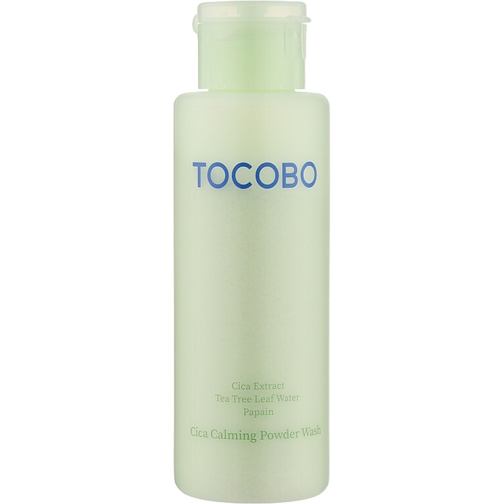 Ензимна пудра для глибокого очищення чутливої ​​шкіри - Tocobo Cica Calming Powder Wash фото 2