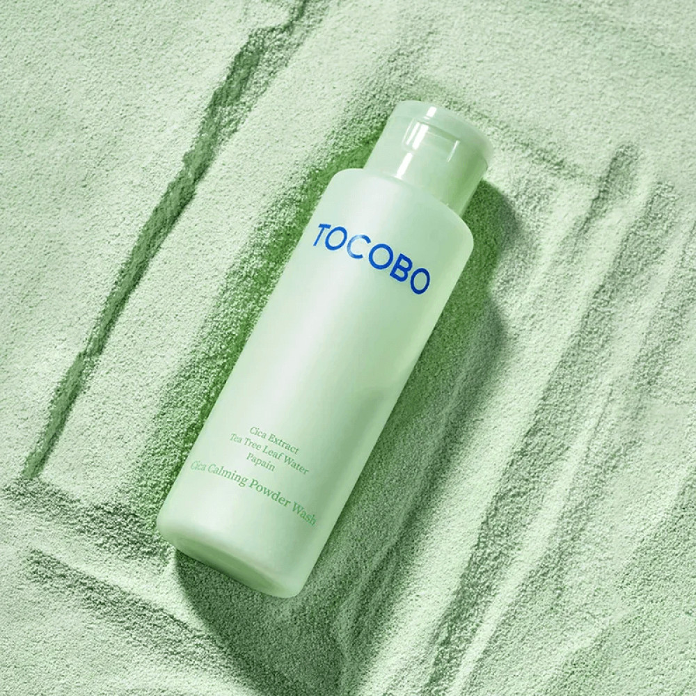 Ензимна пудра для глибокого очищення чутливої ​​шкіри - Tocobo Cica Calming Powder Wash фото 3