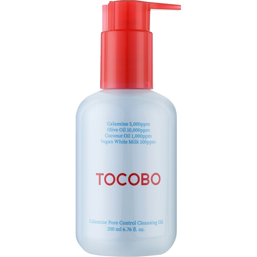 Гидрофильное масло с каламином для очищения пор - Tocobo Calamine Pore Control Cleansing Oil фото 2