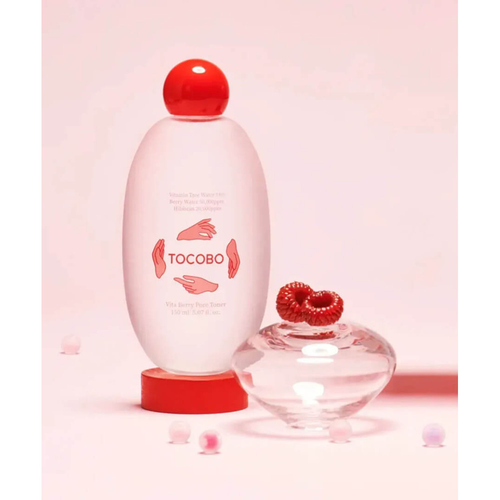 Ягідний тонер для звуження пор - Tocobo Vita Berry Pore Toner фото 2