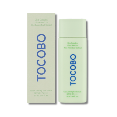 Солнцезащитная сыворотка для чувствительной кожи - Tocobo Cica Calming Sun Serum Spf 50+ Pa++++ 