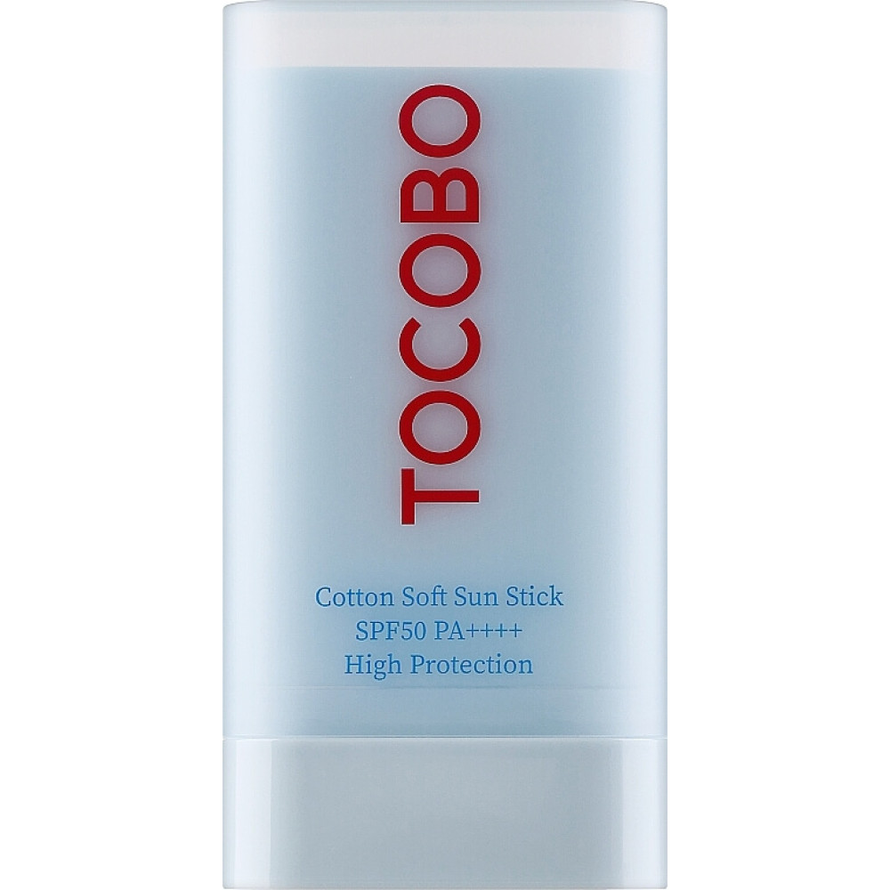 Сонцезахисний крем у стіку - Tocobo Cotton Soft Sun Stick SPF50+ PA++++ фото 4