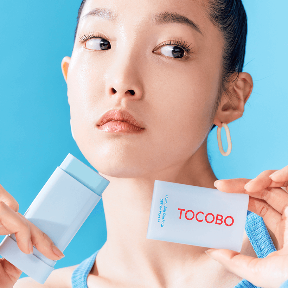 Сонцезахисний крем у стіку - Tocobo Cotton Soft Sun Stick SPF50+ PA++++ фото 2