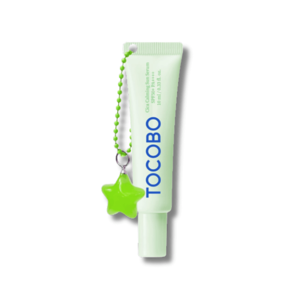 Заспокійлива міні сонцезахисна сироватка - Tocobo Cica Calming Sun Serum Deluxe SPF 50+ Pa++++ Keyring фото