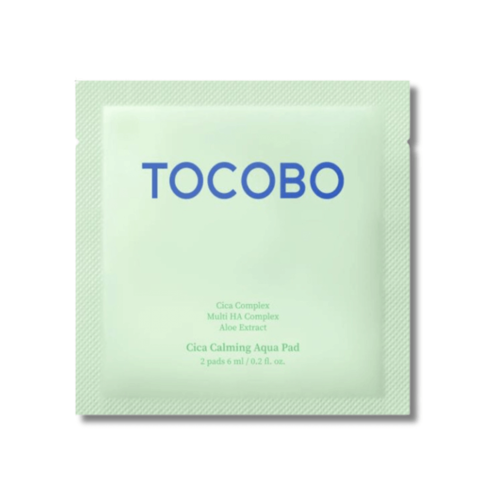 Успокаивающие тонер-пэды с центеллой - Tocobo Cica Calming Aqua Pad фото