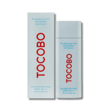 Увлажняющее солнцезащитное крем-молочко - Tocobo Bio Watery Sun Cream SPF50+ PA++++ 