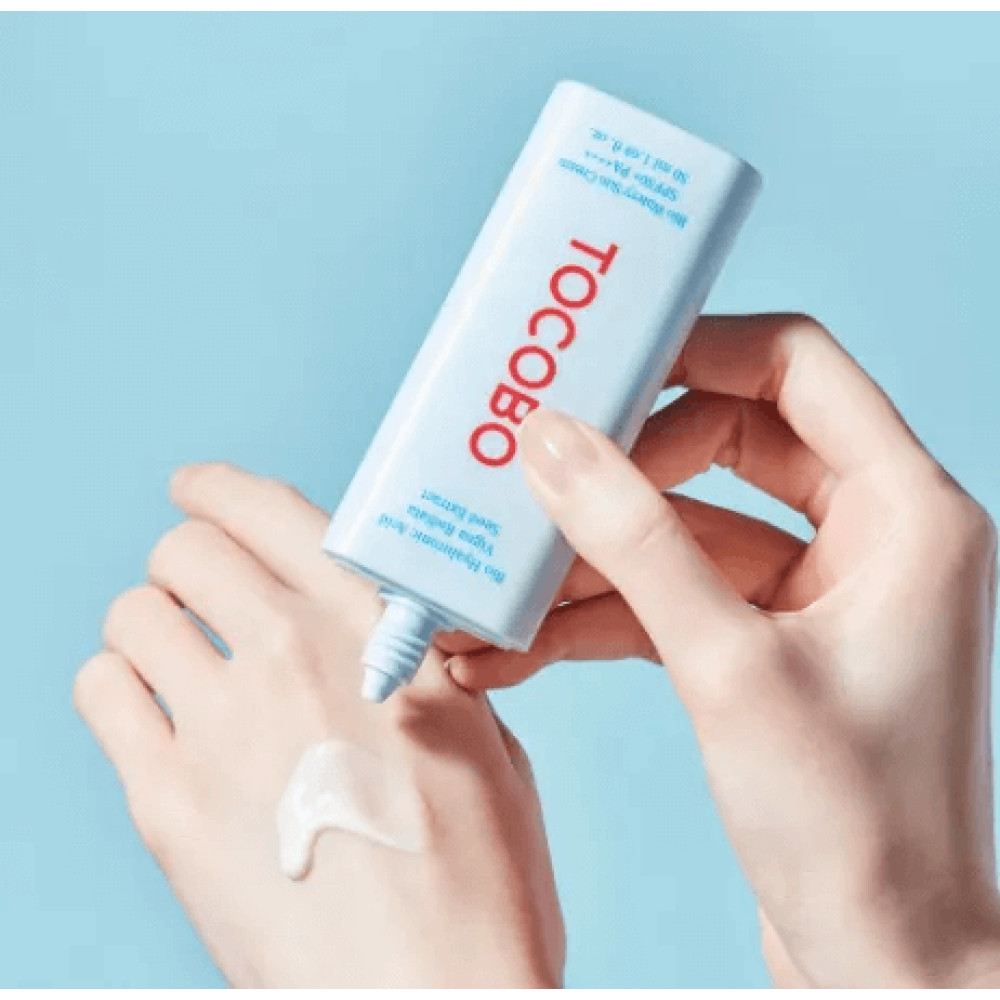 Увлажняющее солнцезащитное крем-молочко - Tocobo Bio Watery Sun Cream SPF50+ PA++++ фото 2