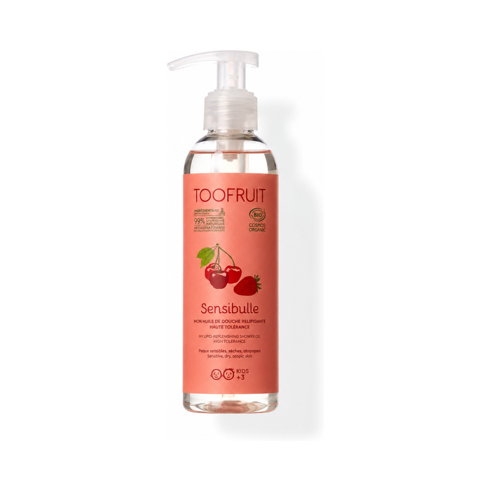 Масло для душа и умывания Клубника & вишня "Нежная забота" - Toofruit Replenishing Shower Oil High Tolerance фото