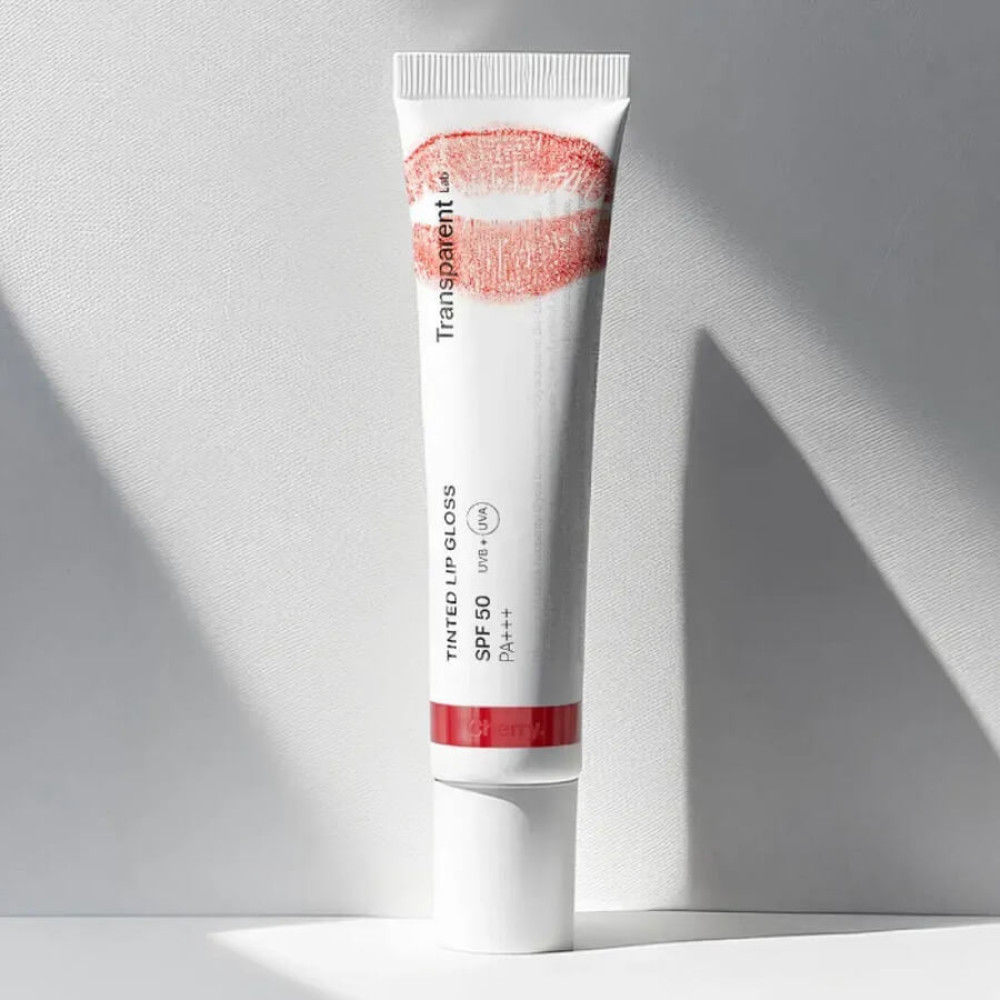 Бальзам для губ с SPF 50 цвета вишня - Transparent Lab Lip Gloss Cherry SPF 50 фото 2