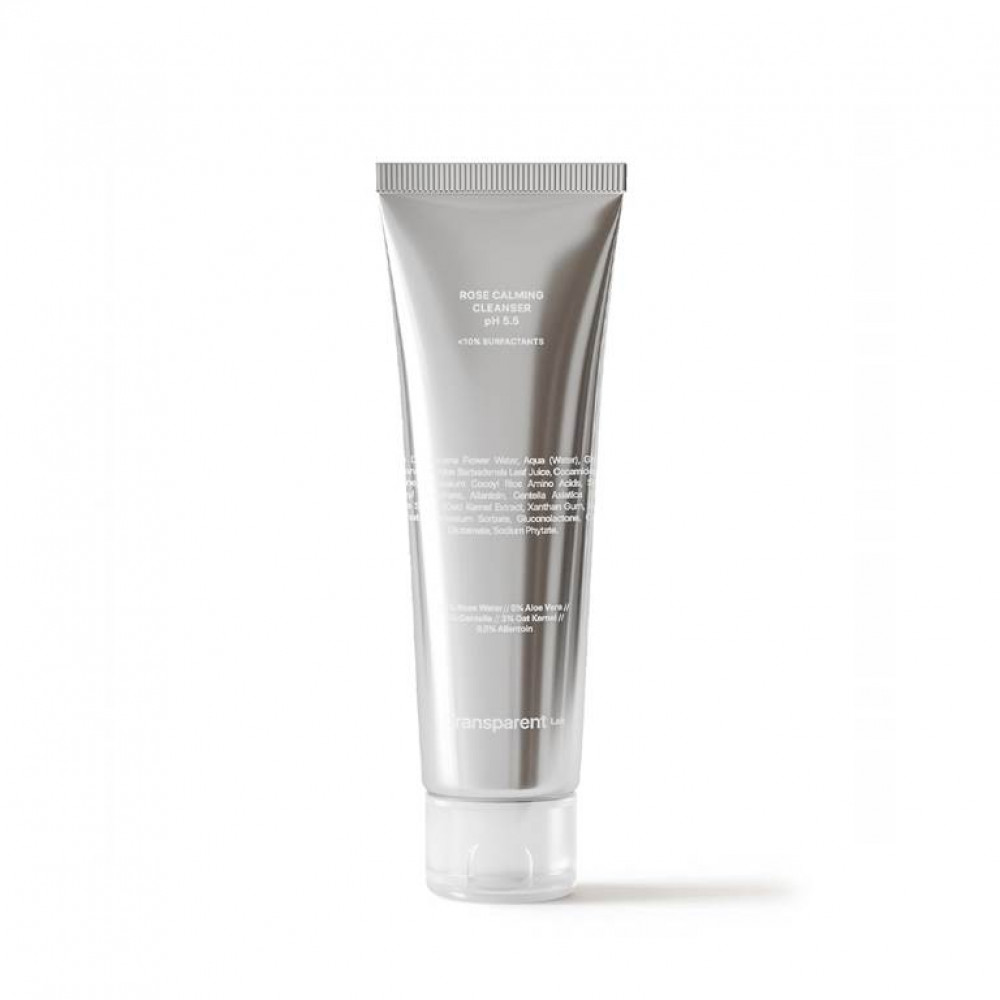 Нежный очиститель для лица -Transparent Lab Rose Calming Cleanser pH 5.5 фото 2