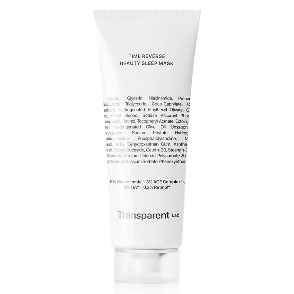 Ночная антивозрастная маска - Transparent Lab Time Reverse Beauty Sleep Mask фото 2
