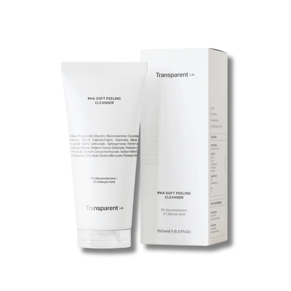 Очищающее средство для лица с эффектом пилинга - Transparent Lab PHA Soft Peeling Cleanser фото