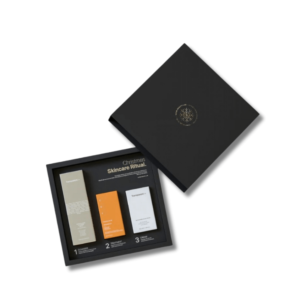 Подарочный набор для сияния кожи лица - Transparent Lab and Theramid Holiday Glow Ritual Set фото