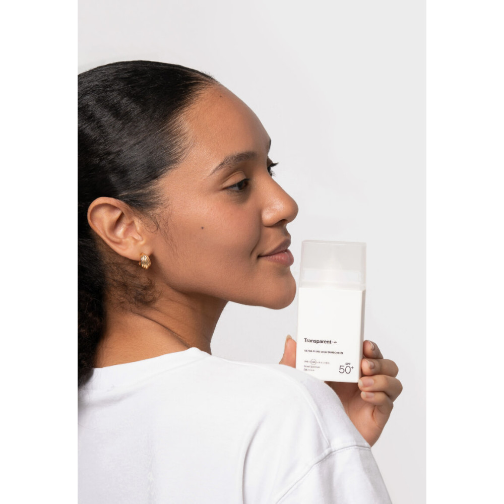 Ультра легкий солнцезащитный крем с центеллой - Transparent Lab Ultra Fluid Cica Sunscreen фото 3