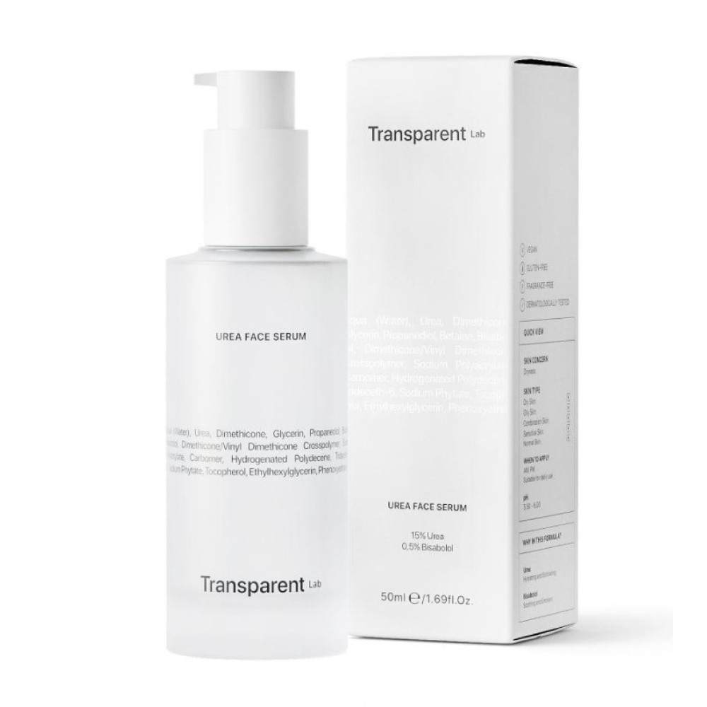 Ультраувлажняющая сыворотка с мочевиной - Transparent Lab Urea Face Serum  фото 4