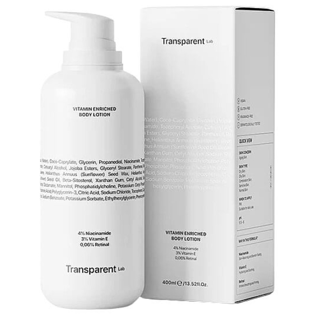 Витаминизированный лосьон для тела - Transparent Lab Vitamin Enriched Body Lotion фото 2