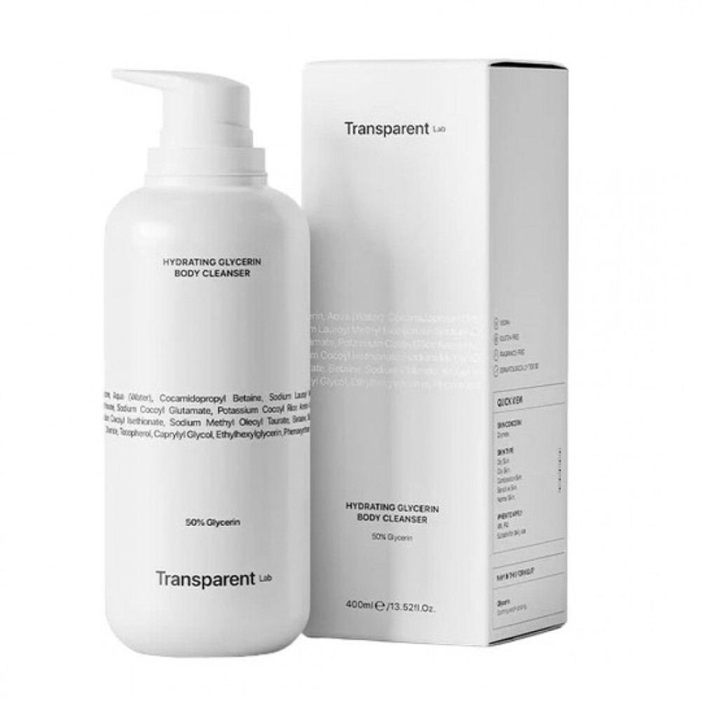 Увлажняющее средство для очищения тела с глицерином - Transparent Lab Hydrating Glycerin Body Cleanser фото 3