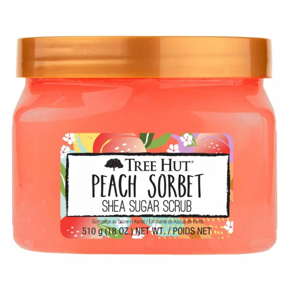 Скраб для тіла - Tree Hut Peach Sorbet Sugar Scrub фото