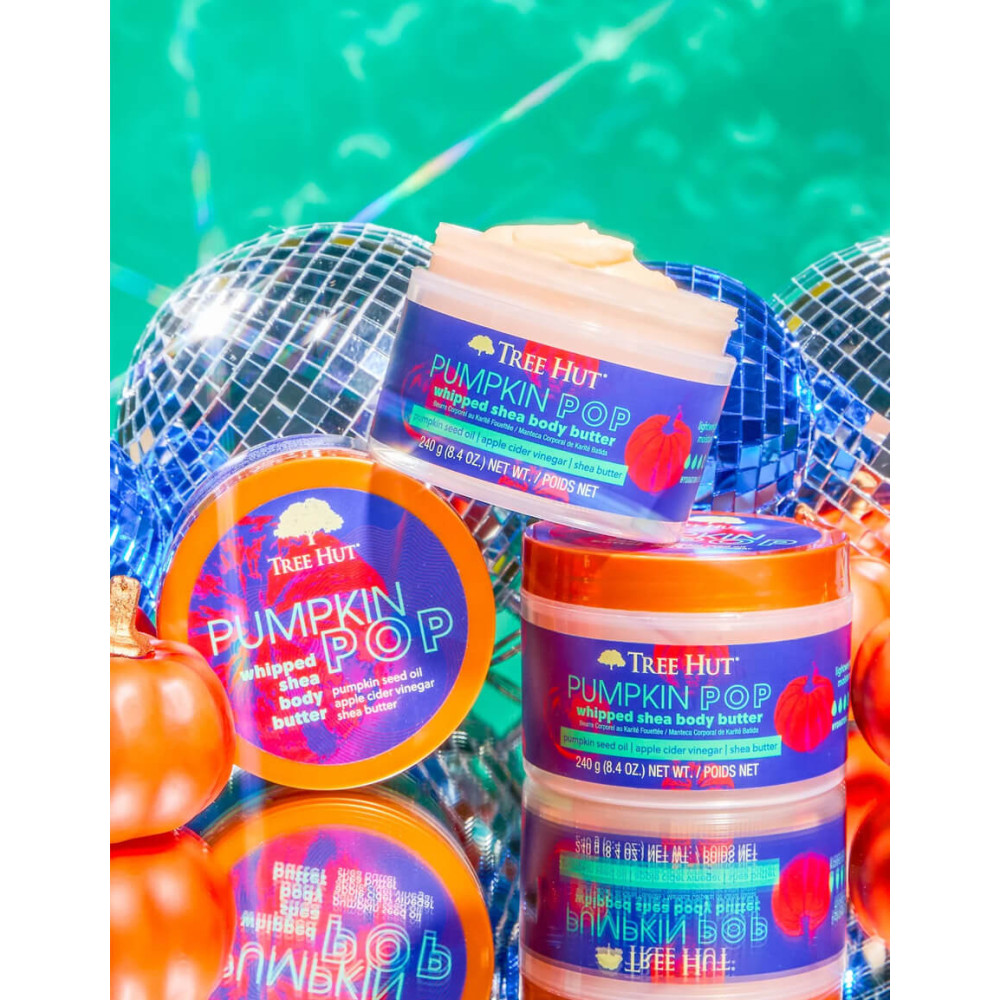 Баттер для тіла "Гарбузний пиріг" - Tree Hut Tropic Whipped Body Butter Pumpkin Pop фото 3