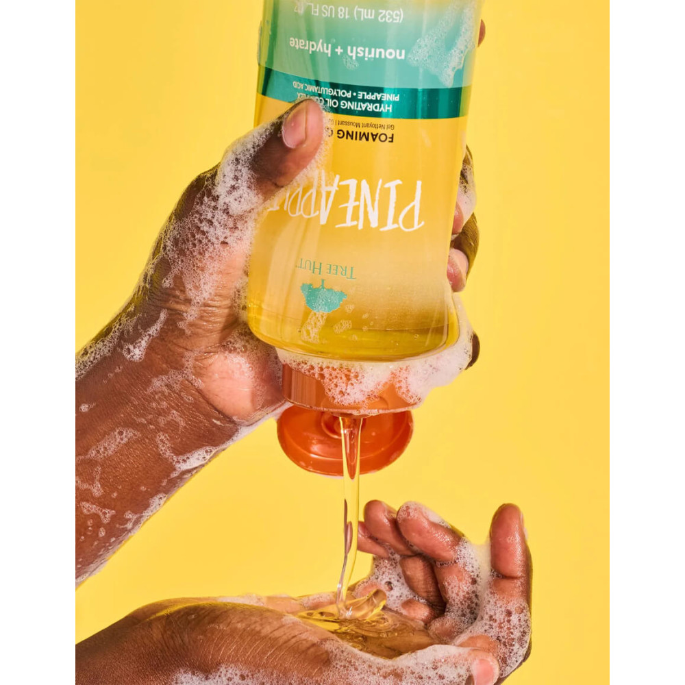 Гель для душа "Ананас" - Tree Hut Pineapple Foaming Gel Wash фото 3