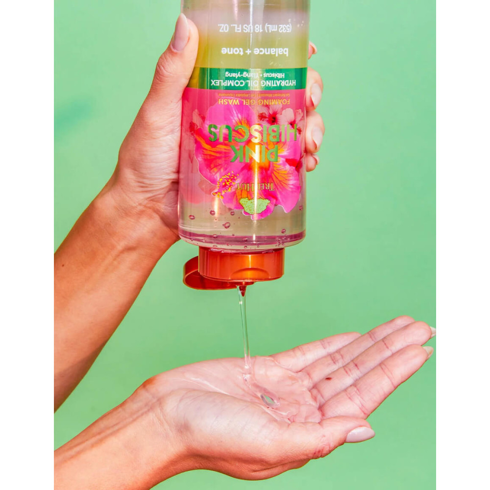 Гель для душа "Гибискус" - Tree Hut Hibiscus Foaming Gel Wash фото 4