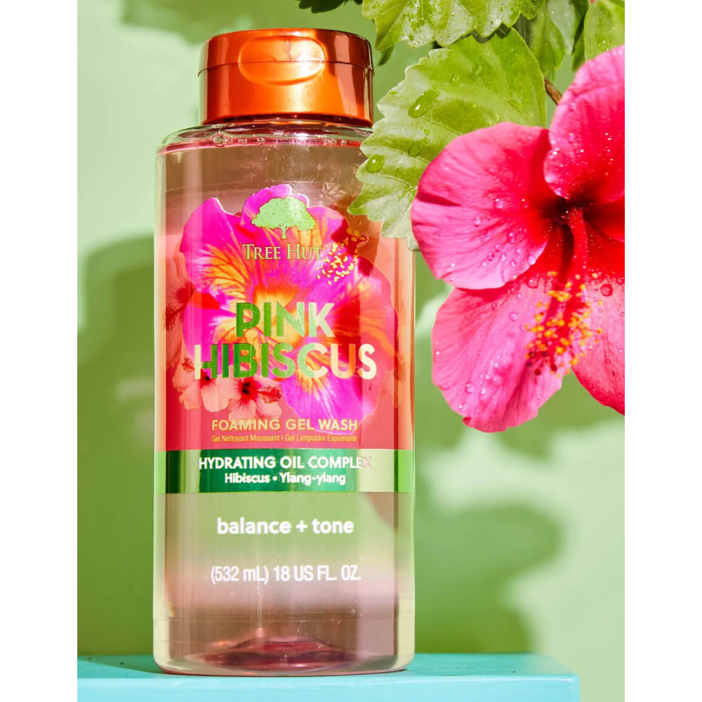 Гель для душа "Гибискус" - Tree Hut Hibiscus Foaming Gel Wash фото 3