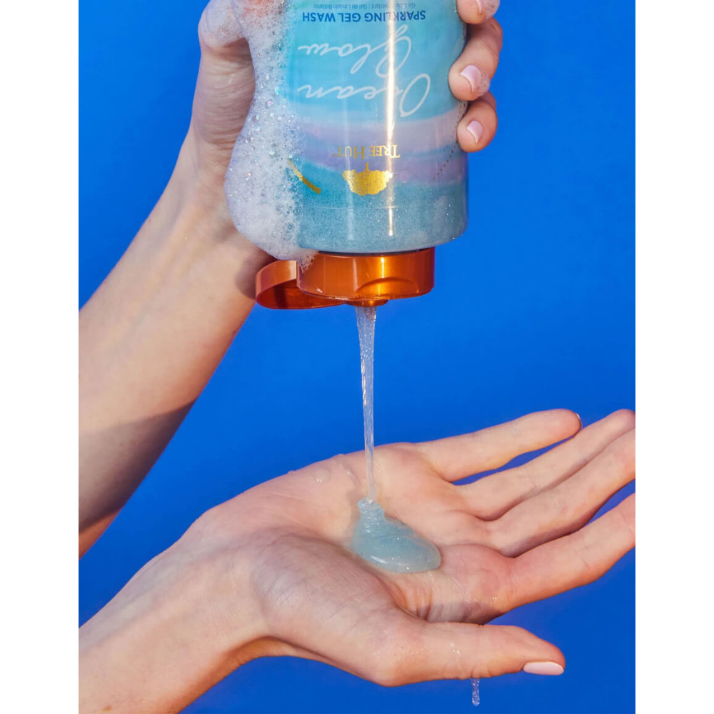 Гель для душа "Сияние океана" - Tree Hut Foaming Gel Wash Ocean Glow фото 3