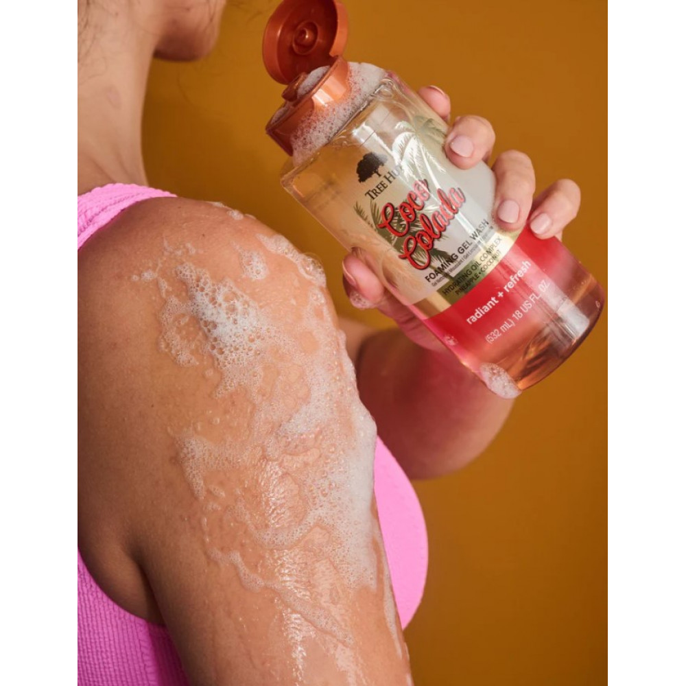 Гель для душа - Tree Hut Coco Colada Foaming Gel Wash фото 5