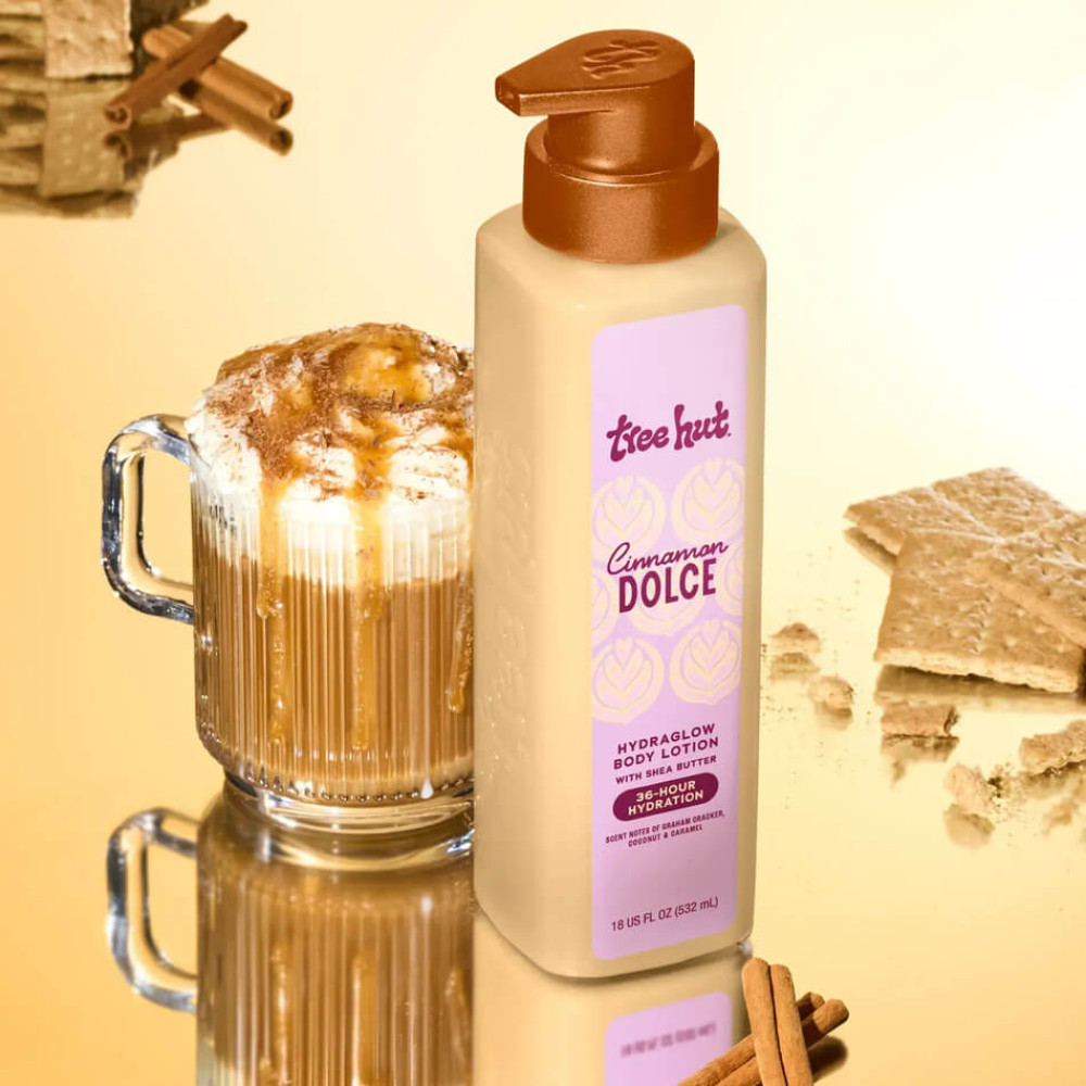 Лосьйон для тіла - Tree Hut Cinnamon Dolce Hydraglow Body Lotion фото 3