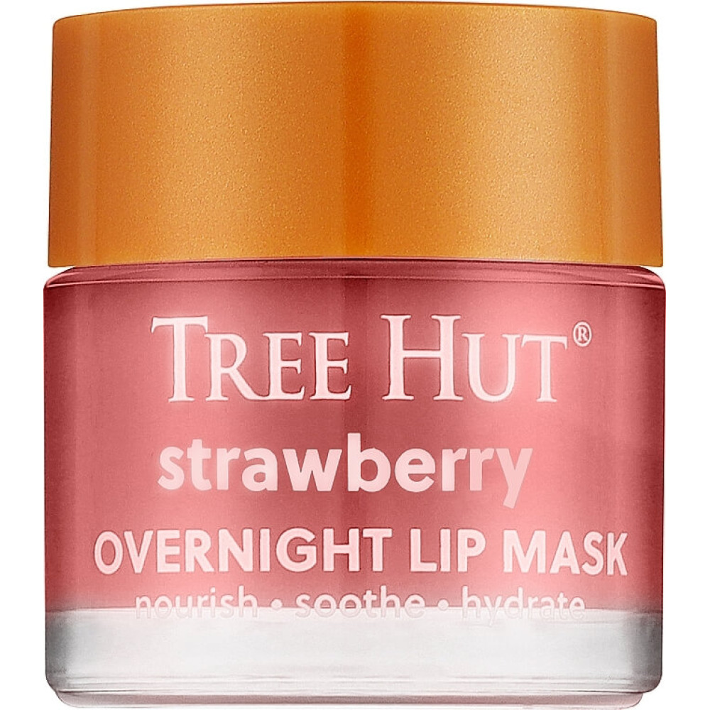 Нічна маска для губ - Tree Hut Strawberry Overnight Lip Mask фото 2