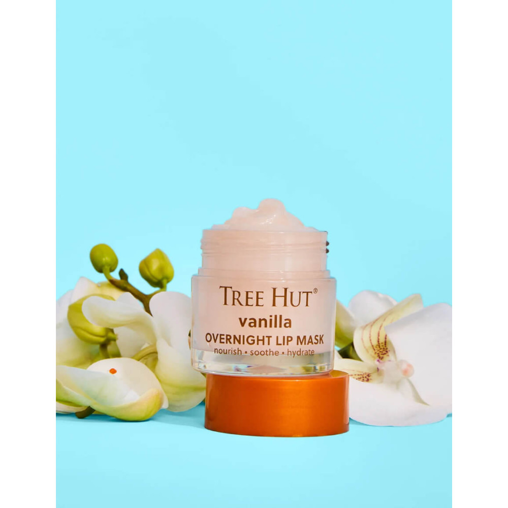 Нічна маска для губ - Tree Hut Vanilla Overnight Lip Mask фото 3