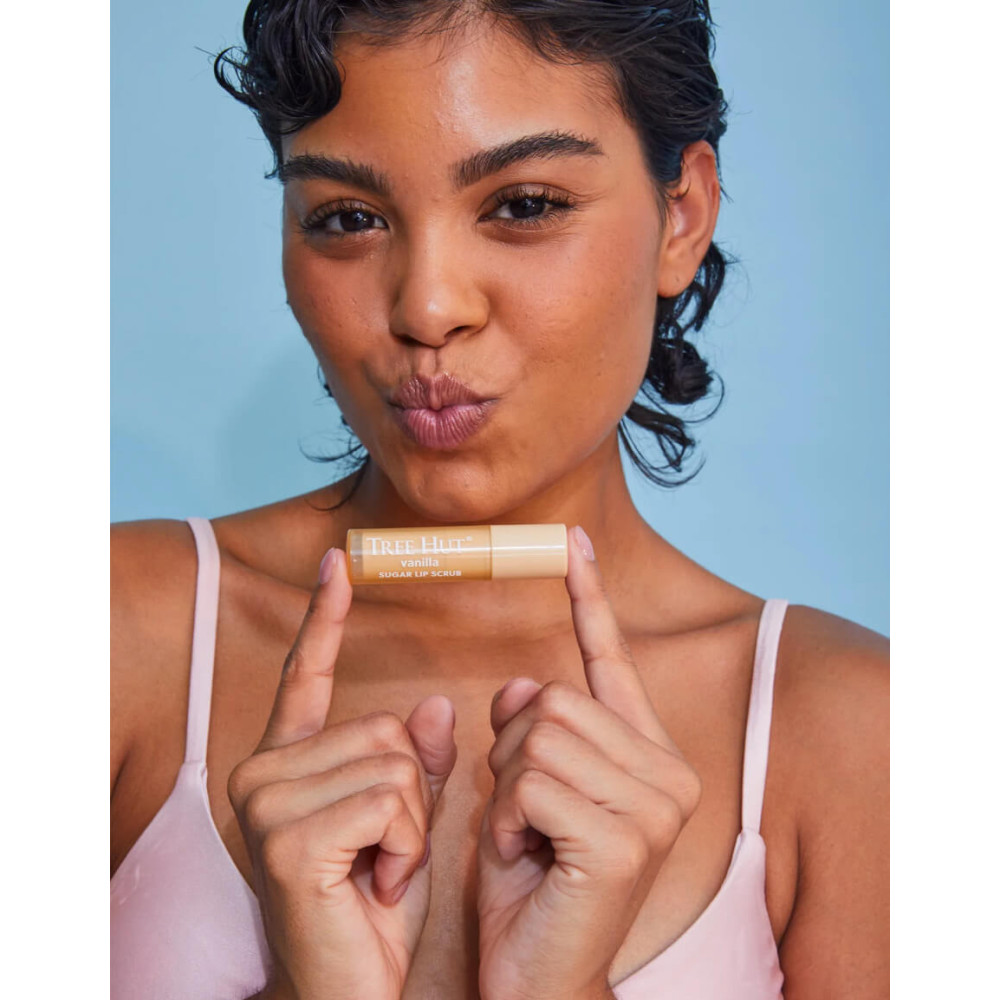 Скраб для губ с ароматом ванили - Tree Hut Vanilla Lip Scrub Stick фото 4